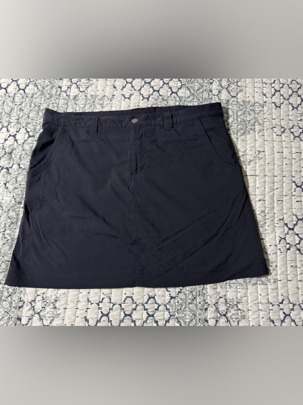 Eddie Bauer Black Skort Skirt Size 16